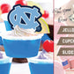 North Carolina Party Supplies (42 Pieces) University Of North Carolina Graduation, Tailgating, Birthday Party Decorations Unc Ta