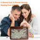 Piggy Bank For Adults 10000 Saving Challenge Cash Wooden Box