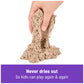 Kinetic Sand Folding Sand Box with 2lbs Play Sand, 7 Molds & Tools, One Size, Sensory Toy for Kids 3+