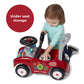 Radio Flyer Busy Buggy - Toddler Car Ride On, Large Red Plastic Toy for Ages 1-3, Model 603