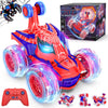 Mafbeanl Remote Control Car Stunt RC Cars 360 Rotating with 2.4GHz Rechargeable Wheel Lights Toys Car Gift for Boys 3 4 5 6 7 8 
