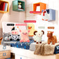 Hiboom 7 Pcs Farm Stuffed Plush Animals Toys Set 8 Inch Barnyard Stuffed Animals Bulk Soft Pig Rooster Horse Duck Sheep Cow Dog