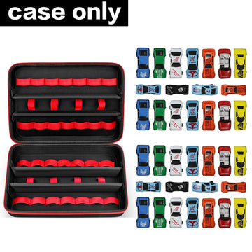 Toy Storage Organizer Case Compatible With Hot Wheels Car, For Matchbox Cars, Portable Carrying Container Carrier Holder Fit For 36 Toys Car (Box Only)
