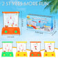 Skylety 2 Pcs Handheld Water Game 2.6 x 3.25 Inch Arcade Water Ring Water Tables in a Gift Box for Beach Fun Game Toys Fun Stock