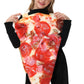 Aobute Kids Pizza Costume Funny Halloween Outfit Child Pizza Slice Boys Girl Food Mascot Suit 5-7 Years