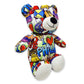 PLUSHOLOGY I Love Philadelphia Graffiti Teddy Bear Eco Friendly Stuffed Animal; Cuddly Soft Velboa Plush Animal for Kids 3 Years Old to mature-themeds; Child-Safe Embroidered Eyes (10 Tall When Seated)