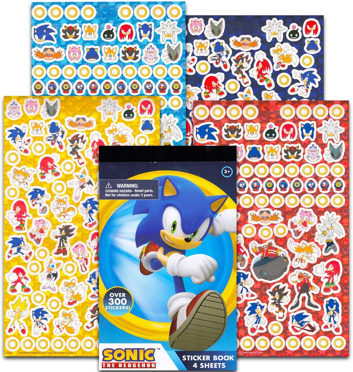 Nintendo Sonic The Hedgehog Amy Plushie Set - Bundle With 12 Inch Amy Rose Plush Toy With Storage Plus Stickers, More | Amy Soni
