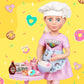 Glitter Girls – Donut Baking Set – Play Food, Mixer, & Kitchen Accessories – 14-Inch Doll Cooking Set For Kids Ages 3 And Up – Children’S Toys