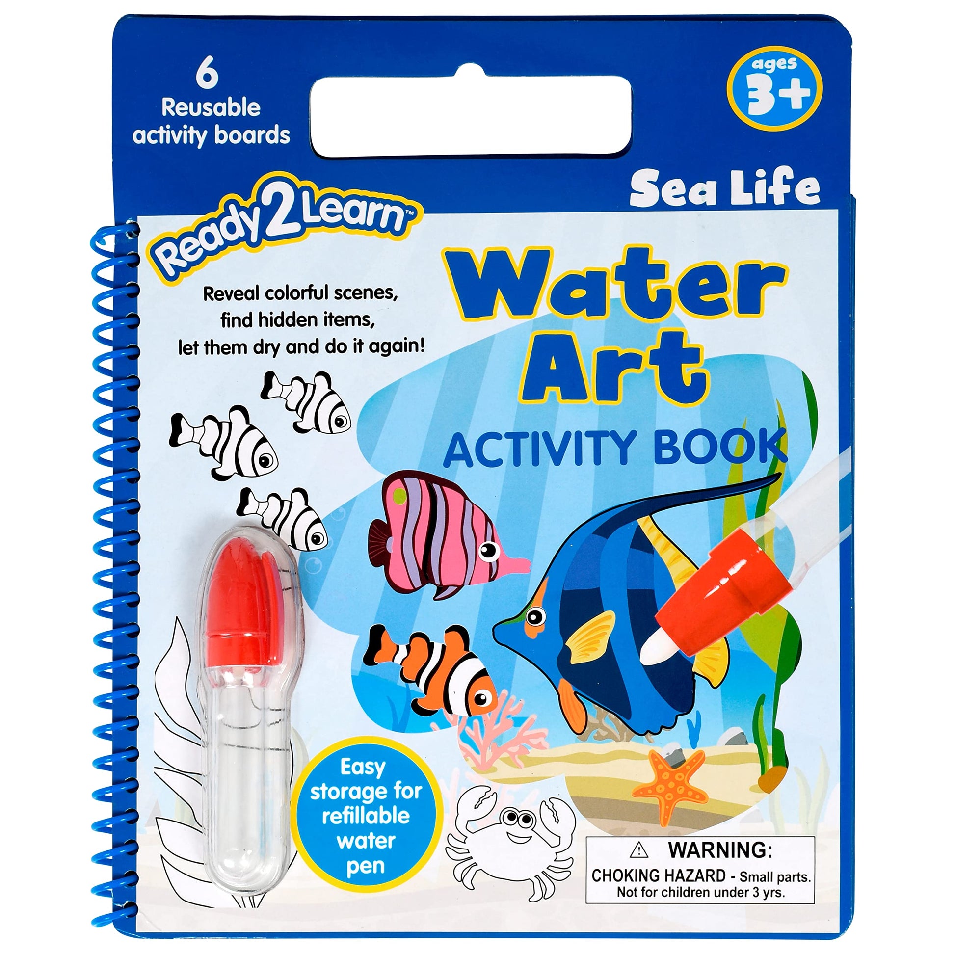 WATER ART ACTIVITY BOOK SEA LIFE