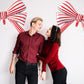 Kwuz 2 pcs Big Bow Balloons Red Strips 30 inch, Bow Party Balloons Decorations for Girls Birthday Mouse Themed Baby Shower Weddi
