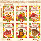 Fall Activity Books for Kids - 24Pcs Autumn Theme Mini Games Coloring Book Set Bulk DIY Art Drawing Mazes Word Search Word Scram