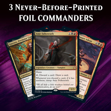 Magic: The Gathering Commander 2019 Merciless Rage Deck | 100-Card Ready-To-Play Deck | 3 Foil Commanders | Factory Sealed