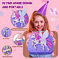 Kids Makeup Kit For Girl - Kids Makeup Girl Toys With Flying Horse Storage Case, Girl Makeup Sets Kids Toys Kids Play Makeup Set