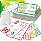 Kasfalci Number Puzzle Cards,Counting Toys,Math Manipulatives,Math Games for Kids,Toddler Puzzles,Matching Games,Preschool Learn