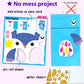 KRAFUN Unicorn Bunny Paper Craft Kit for Ages 3-8, 18 DIY Projects, Girly Paper Crafts