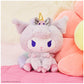 GUND Sanrio Kuromi Unicorn Plush Toy  enhanced Stuffed Animal for Ages 1 and Up  Purple  6