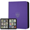 Trading Card Binder 9 Pocket  GERMUN PU Cover Card Binder for 360 Cards  enhanced Trading Card Holder Folders  Double Sided Pocket Card Album for MTG  TCG (Purple)