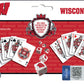 Masterpieces Game Day - NCAA Wisconsin Badgers 2-Pack Playing Cards & Dice Pack - Officially Licensed Set for mature-themeds and Family