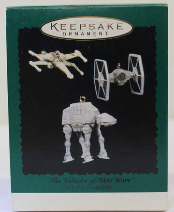 The Vehicles of Star Wars Keepsake Ornaments From Hallmark (1996)