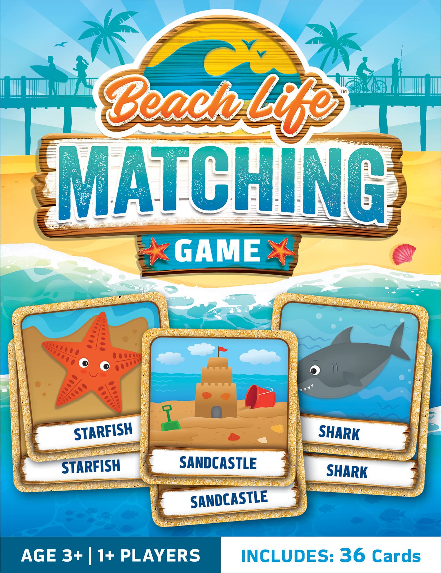 Beach Life Matching Game