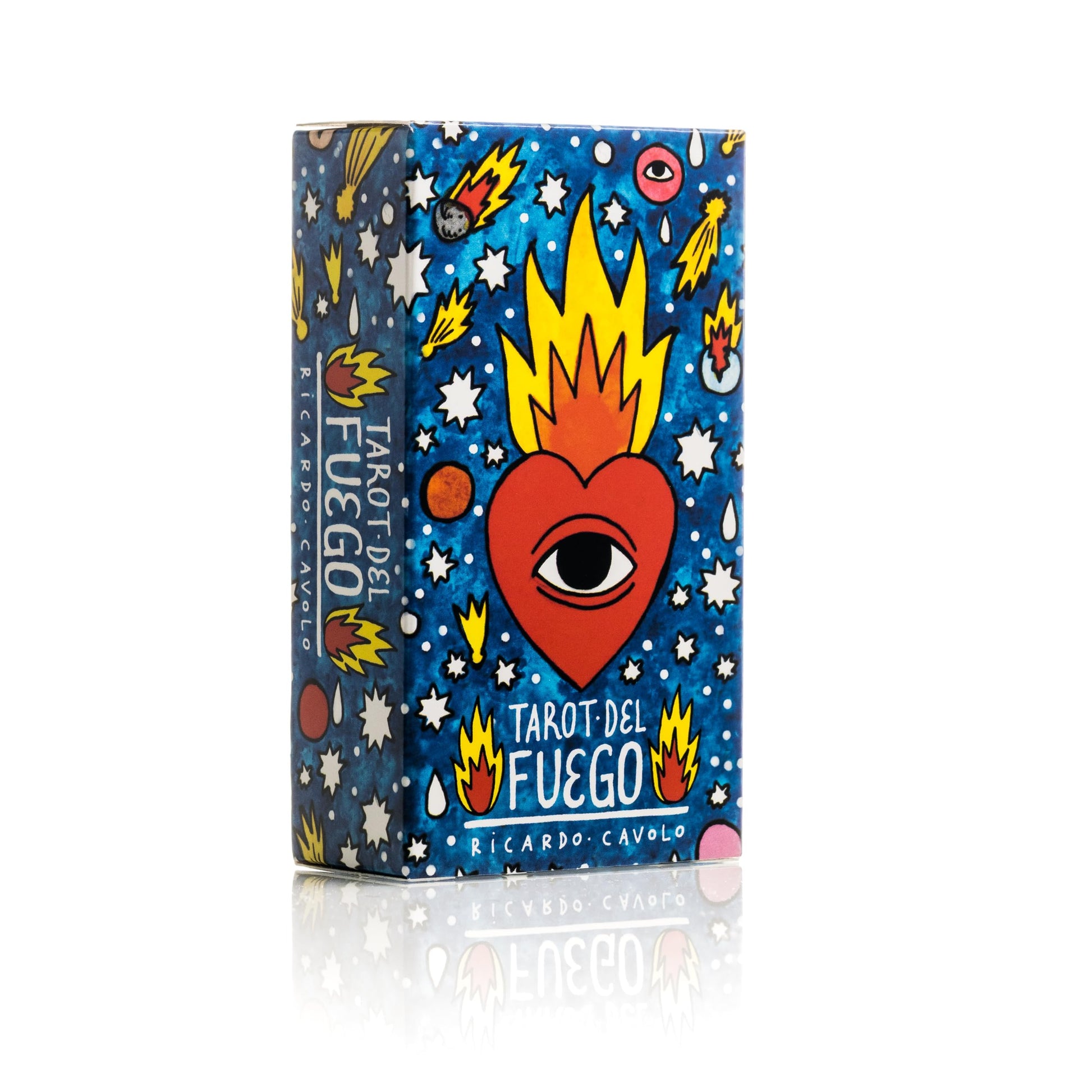 Heraclio Fournier Tarot Del Fuego , Blue