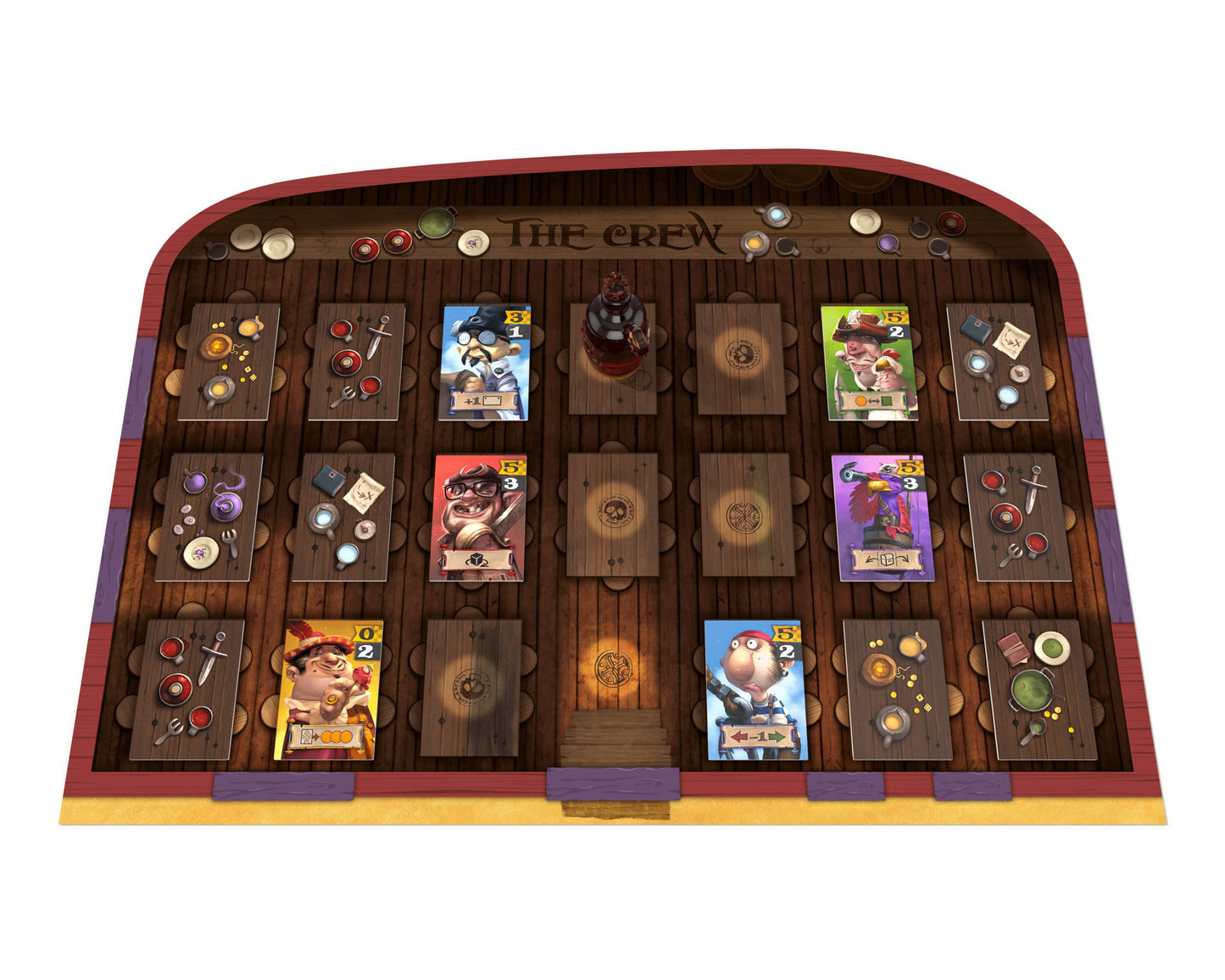 Jamaica The Crew Board Game Expansion - Strategy Game, Family Board Game For Kids & Adults, Pirate Adventure Game, Ages 8+, 2-6 Players, 30-60 Minutes, Made By Space Cowboys