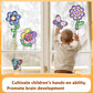Yazhiji Diamond Window Craft Kits For Girls Kids Suncatcher Art For 6 7 8 9 10 11 12 Years Old Diy Gem Painting Supplier Set For