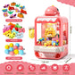 Eohemeral Dinosaur Claw Machine For Kids,Mini Vending Machine Girls With Music.Electronic Prize Dispenser Arcade Game Machine,Cl
