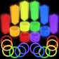 Play22 300 Pc 8    Ultra Bright Glow Sticks Bulk Party Pack - Halloween Glow in The Dark Party Favors - Glowsticks Party Supplie
