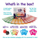 Shuffle Up Gymnastics Card Games - 70+ Active Skills Cards for Kids, Medium Size, Multicolor, Includes 2 Dices, Cardstock Material