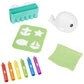 Alex Bath Color Me Clean, Multicolor Kids Bath Crayons