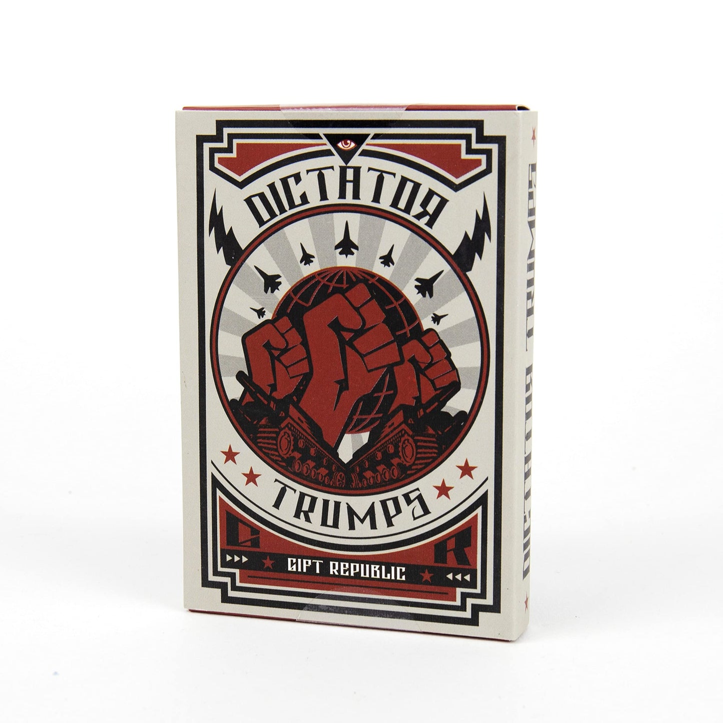 Gift Republic Dictator Top Trumps Card Game | Funny Gift | Multicolor | Model GR490025 | Cardstock