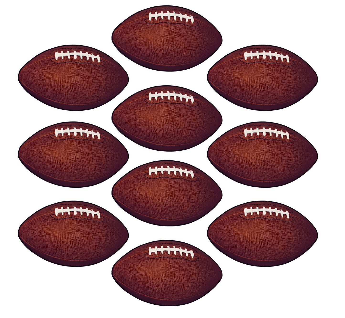 Beistle Cutouts Party Decorations, Brown/White/Black