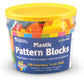 Learning Resources Brights Pattern Blocks, Multi-Color, 5'