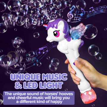 Dolanus Bubble Wands For Kids Toys Ages 3 4 5 6 7 8 Year Old Girl: Unicorn Toys Princess Wand, Toddler Girl Toys Age 3 4-5 6 Years Old, Outdoor Party Birthday Gifts For 3 4 5 Year Old Girl