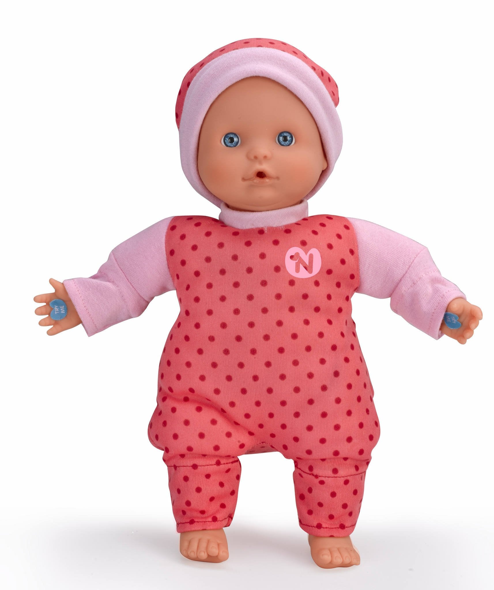 Nenuco Soft Baby Doll With 3 Real Life Roles, Colorful Outfits, 23.6'