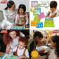 Hapray Magic Water Paint Coloring Books For Toddler, Art Toys Age 2-4, Educational Learning Doodle Toy, Gifts For Girl Boy 3 2 1