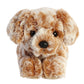 Aurora® Mini Flopsie™ Coco Lab™ Stuffed Animal, 8" Brown & White, Soft Polyester, Model 31795, Adorable Plush Toy