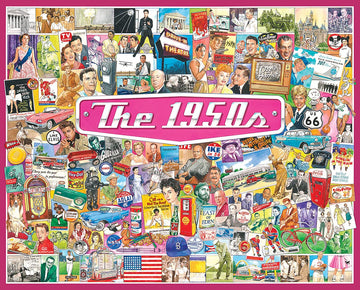 White Mountain Puzzles The 1950S - 1000 Piece Jigsaw Puzzle