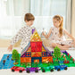 MEGAGONTILES 182PCS enhanced MagneticTiles  MagnetTiles  STEM AUTHENTICATED MEGA MagnetTiles  Magnetic Blocks  Magnetic Building Blocks  Magnets for Kids  MagneticTile Toy Boys Girls Age 3 4 5 6 7 8