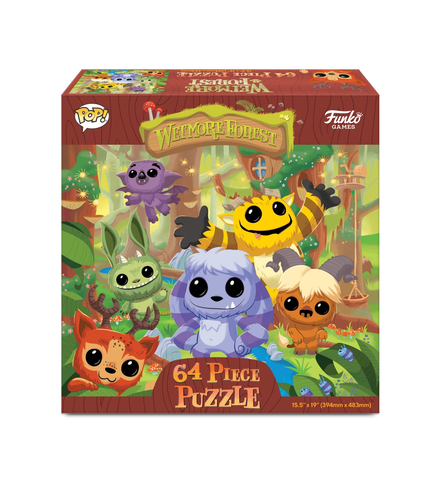 Funko Wetmore Forrest - 64 Piece Puzzle, Multicolor (43541)