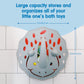 Dr. Brown'S Cleanup Dino-Scoop Baby Bath Toy Organizer & Hanging Storage With Large Capacity For Toddler Bath Toys, Dinosaur Theme, Bpa Free