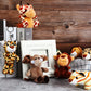 18 Pieces Small Safari Stuffed Animals 4.8 Inch Mini Jungle Animal Plush Toys Cute Zoo Stuffed Small Plush Set For Themed Parties Teacher Student Award(Stylish Style)