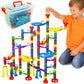 Marble Mania Marble Run  Marble Runs For Kids  162 Pieces Plus Storage Tub  Construction Toys For 48 Year Old Boys Or Girls