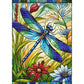 Sutinban Stained Glass Dragonfly 1000 Piece Puzzles  Jigsaw Puzzle 1000 Pieces for mature-themeds  Coolest mature-themed Puzzles for Happy Family Time  Great Gift for Jigsaw Puzzle Lovers  27.5?x19.7?