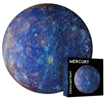 Antelope 3 In 1 1000 Piece Round Puzzle Bundle - Rainbow Moon - 1000 Piece Space Jigsaw Puzzle Bundle With Mercury And Jupiter -1000 Piece Jigsaw Puzzle, Planet Jigsaw Puzzle, Space Puzzle