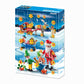 Playmobil Santa's Workshop Advent Calendar - Model 5494, Fun Holiday Playset for Kids