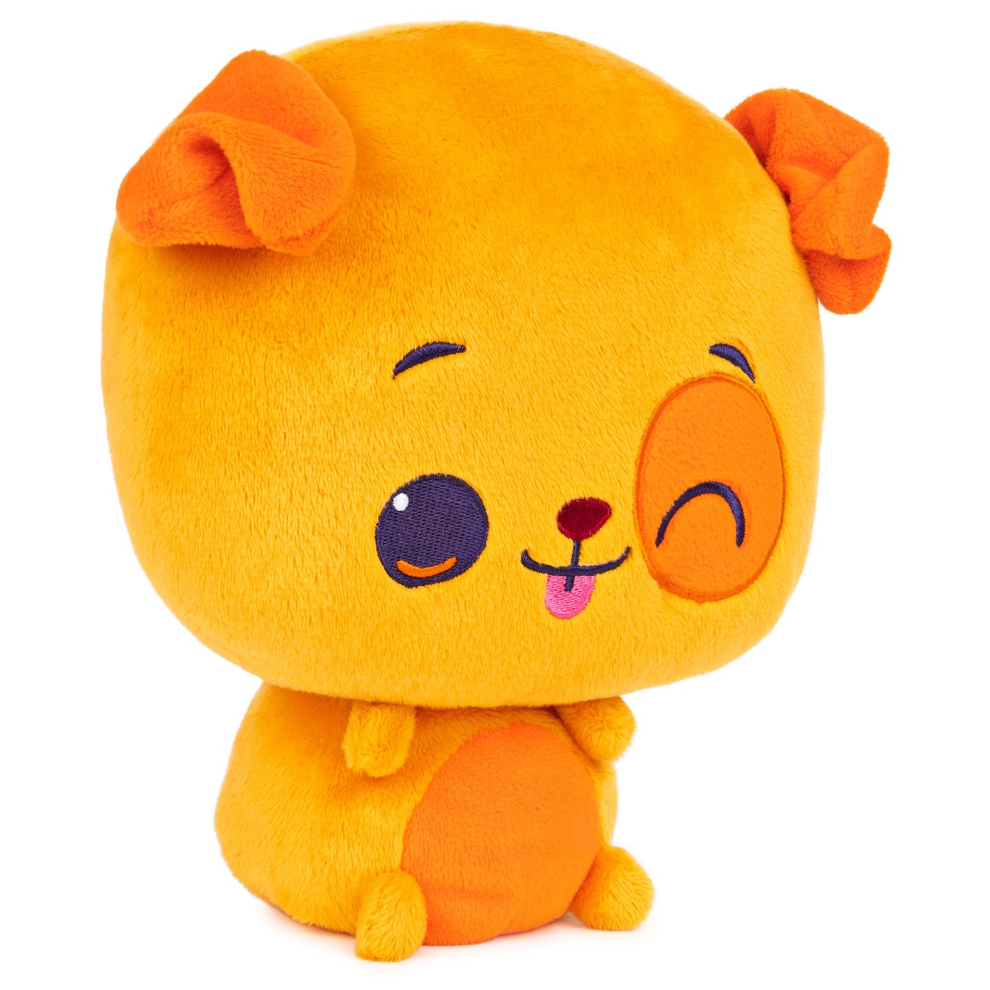 Gund Drops, Paulie Pup, Expressive Premium Stuffed Animal Soft Plush Pet, Orange Puppy, 9