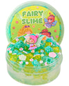 Crystal Slime With Green & Yellow Bead, Stretchy & Non-Sticky Crunchy Sensory Toy, Party Favors For Kids, Girls & Boys Gifts For