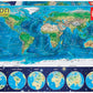 Educa Children'S 1000 Neon World Map Puzzle